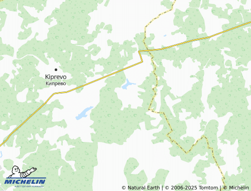 MICHELIN Bel'tsy map - ViaMichelin