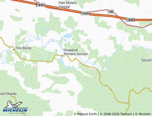 Mappa MICHELIN Paso de la Mina Primera Sección - ViaMichelin