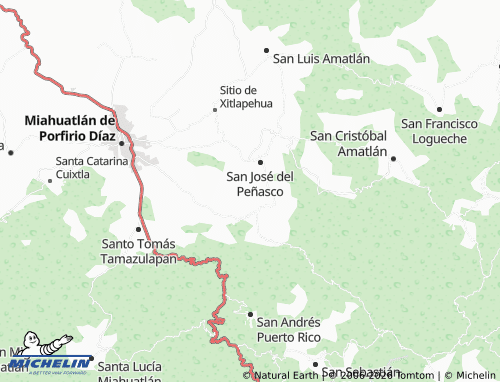 Mapa MICHELIN Loma Grande - ViaMichelin