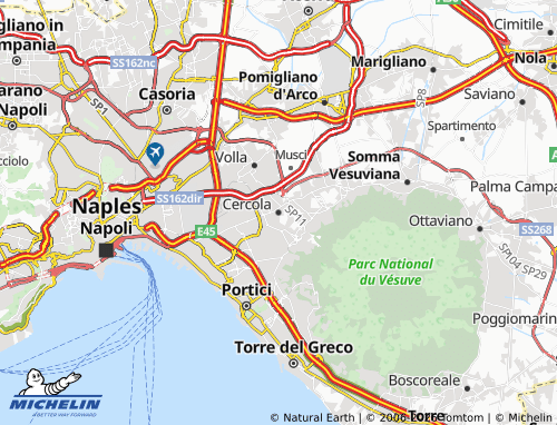 MICHELIN Cercola map - ViaMichelin