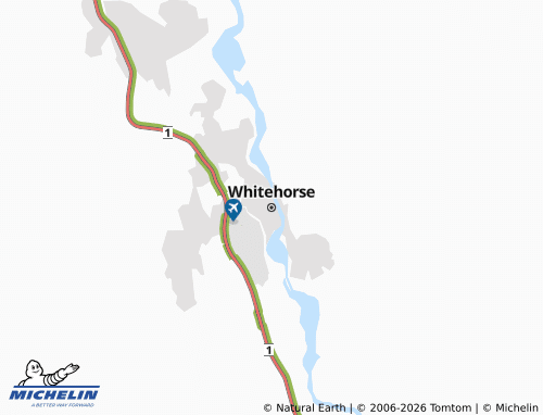MICHELIN Whitehorse map - ViaMichelin