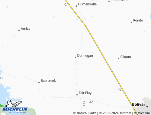 Mapa MICHELIN Dunnegan - ViaMichelin