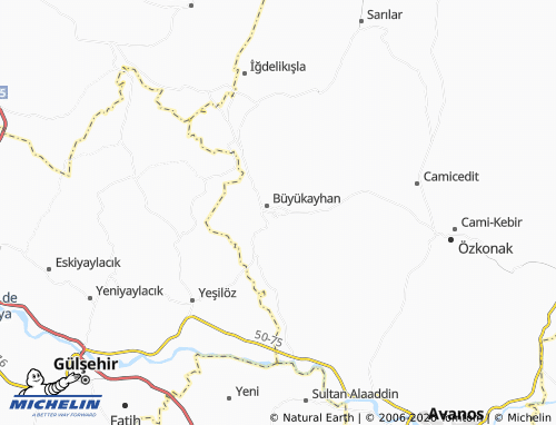 Mappa MICHELIN Küçükayhan - ViaMichelin