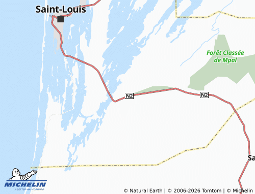 MICHELIN Rao map - ViaMichelin