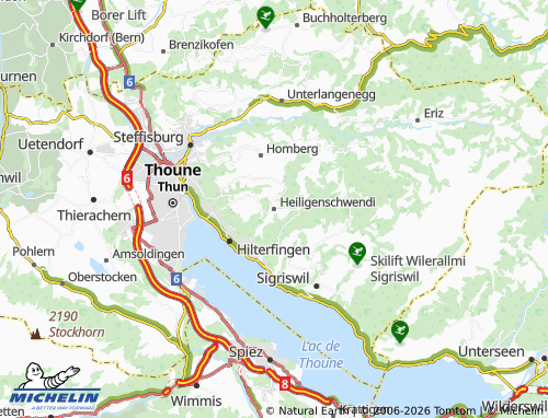 MICHELIN-Landkarte Heiligenschwendi - ViaMichelin