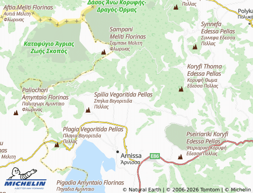 Carte MICHELIN Panagitsa - ViaMichelin