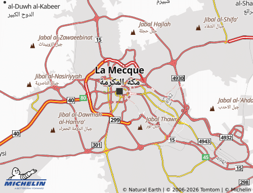 MICHELIN-Landkarte ajyad - ViaMichelin