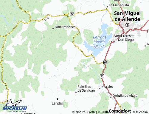 Mappa MICHELIN Boca de La Calada - ViaMichelin