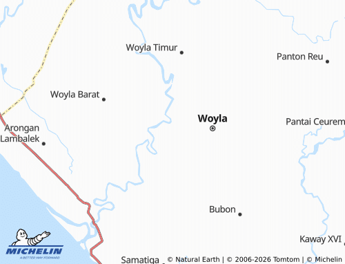 Mappa MICHELIN Lueng Jawa - ViaMichelin