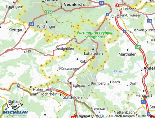Mapa MICHELIN Rafz - ViaMichelin