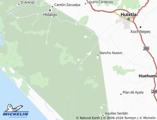 Mappa MICHELIN Tzinacal Buenos Aires - ViaMichelin