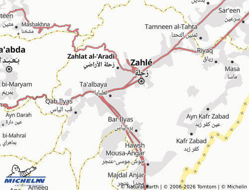 Mappa MICHELIN Sa'danayil - ViaMichelin