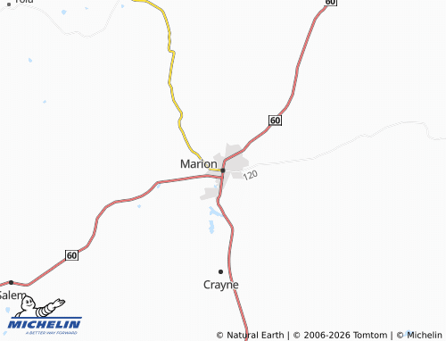 Mapa MICHELIN Marion - ViaMichelin