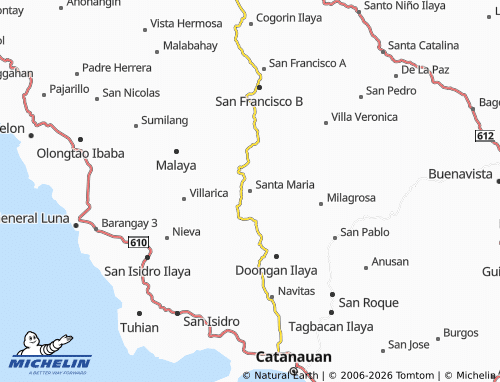 MICHELIN Santa Maria map - ViaMichelin