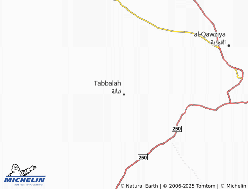 MICHELIN Tabalah map - ViaMichelin