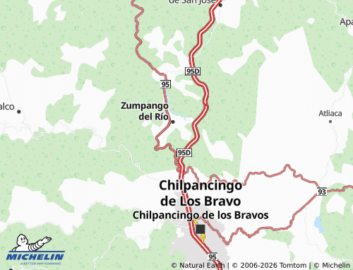 Mapa MICHELIN Los Ángeles - ViaMichelin