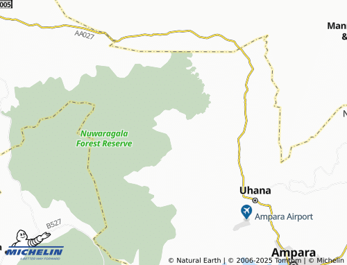 MICHELIN Bandaradoowa map - ViaMichelin