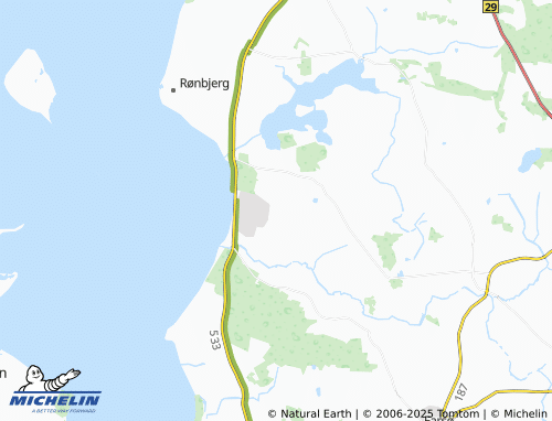 MICHELIN Borregard map - ViaMichelin