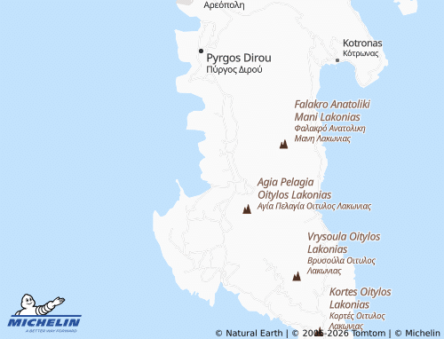 MICHELIN Erimos map - ViaMichelin