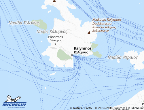 Carte MICHELIN Kalymnos - ViaMichelin