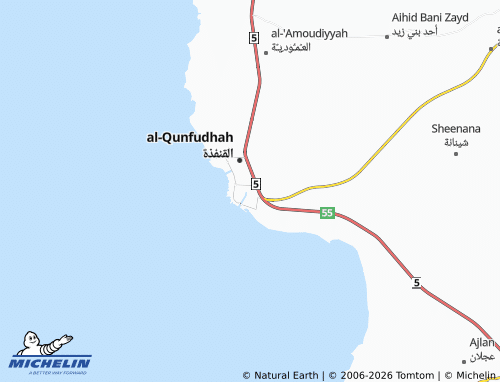 Carte MICHELIN alsharqia - ViaMichelin