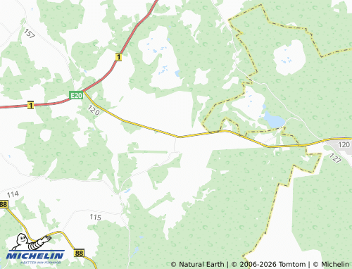 Carte MICHELIN Viru-Kabala - ViaMichelin