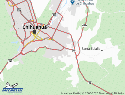Mapa MICHELIN Felipe Ángeles - ViaMichelin