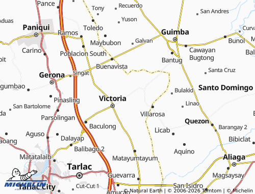 MICHELIN Santa Barbara map - ViaMichelin