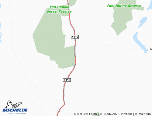 Mapa MICHELIN Danali - ViaMichelin