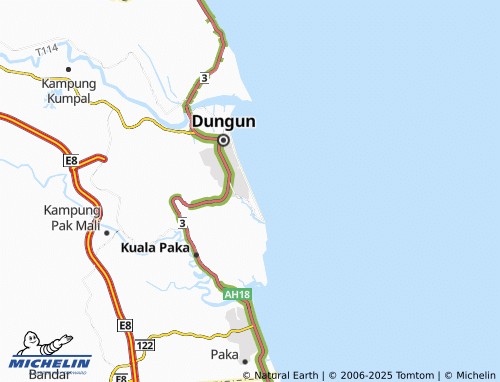 MICHELIN Taman Promenade map - ViaMichelin