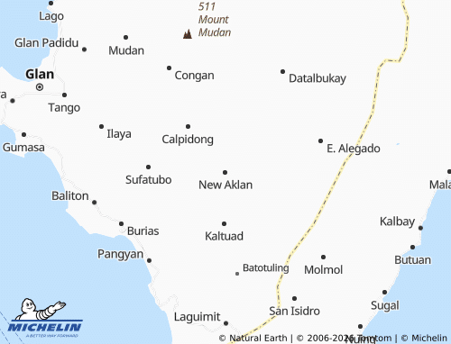 MICHELIN New Aklan map - ViaMichelin