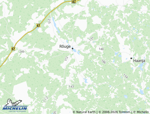 MICHELIN Jaanipeebu map - ViaMichelin