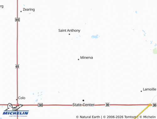 Mappa MICHELIN Minerva - ViaMichelin