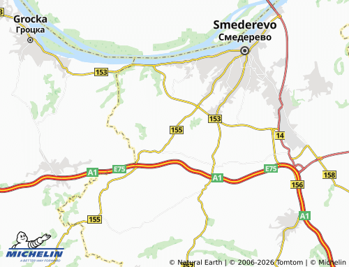 Carte MICHELIN Vodanj - ViaMichelin