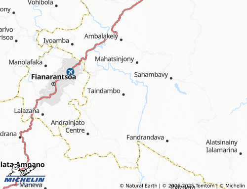 MICHELIN Taindambo map - ViaMichelin
