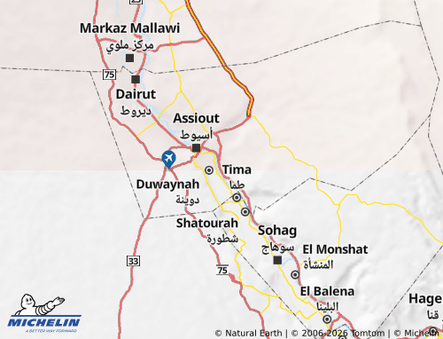 Carte MICHELIN Sahel Selim - ViaMichelin