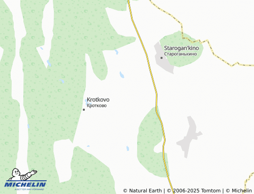 MICHELIN Aleshkino map - ViaMichelin