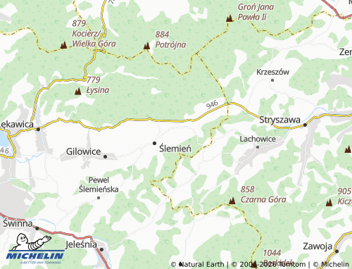 Mapa MICHELIN Kocoń - ViaMichelin