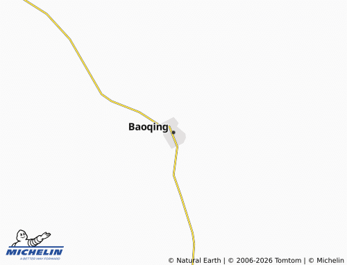 MICHELIN Baoqing map - ViaMichelin