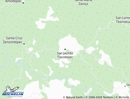 MICHELIN-Landkarte San Jacinto Tlacotepec - ViaMichelin