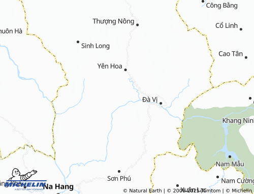 MICHELIN Khau Tinh map - ViaMichelin