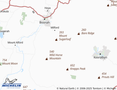 MICHELIN Cannon Creek map - ViaMichelin