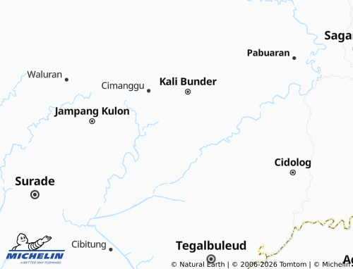 MICHELIN Sekarsari map - ViaMichelin