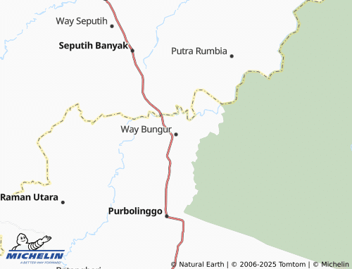 MICHELIN Way Bungur map - ViaMichelin