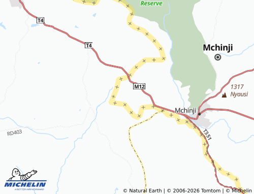Mappa MICHELIN Mkandamoto - ViaMichelin
