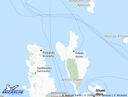 Mapa MICHELIN Nea Kolieri - ViaMichelin