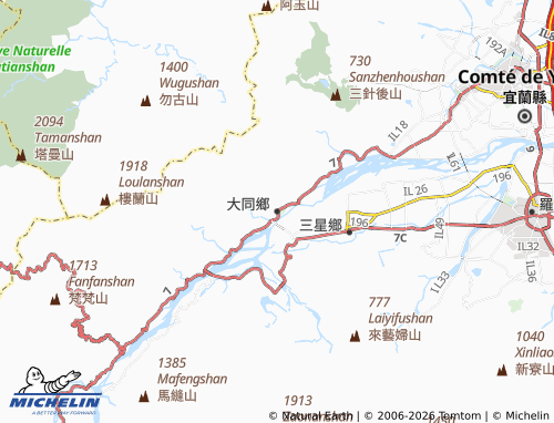Mapa MICHELIN da tong xiang - ViaMichelin