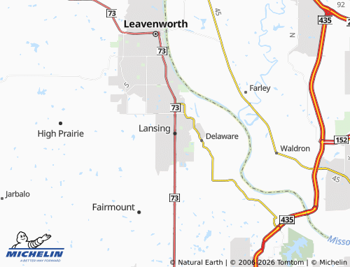 Mappa MICHELIN Lansing - ViaMichelin