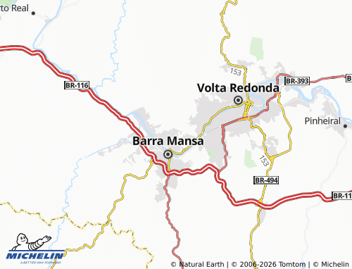 Mappa MICHELIN São Francisco de Assis - ViaMichelin