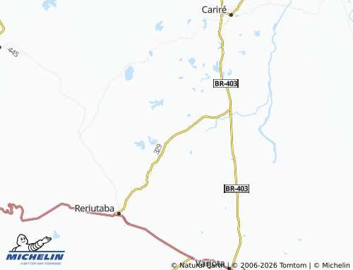 Carte MICHELIN Amanaiara - ViaMichelin